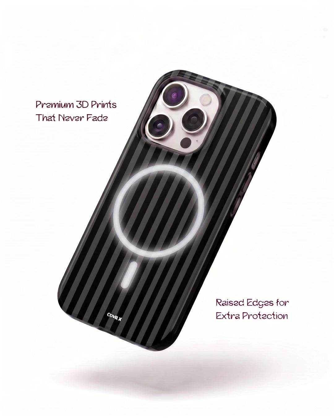 Charcoal Pinstripe Case