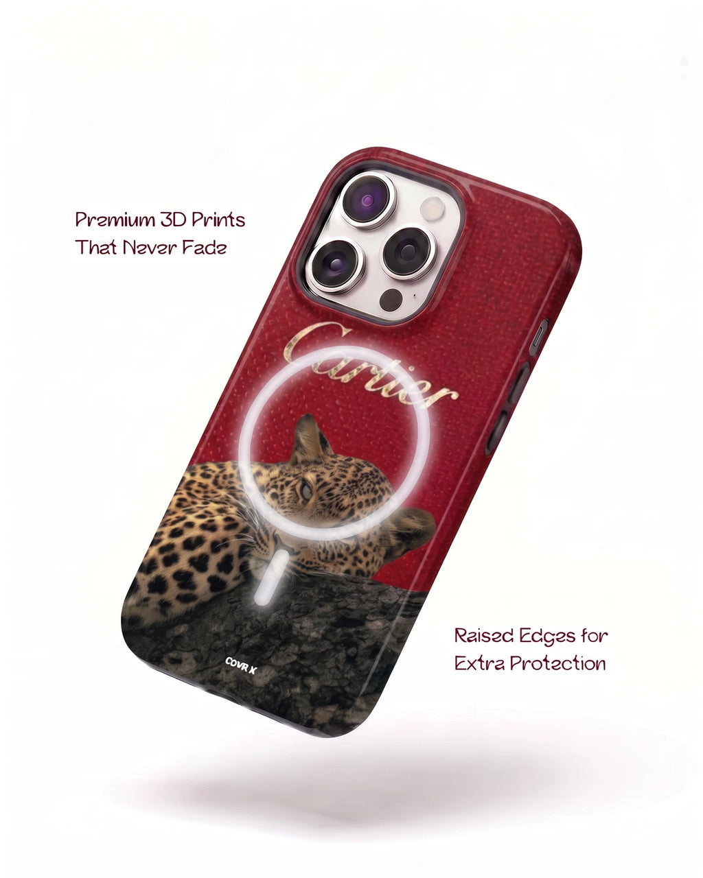 Crimson Leopard Case