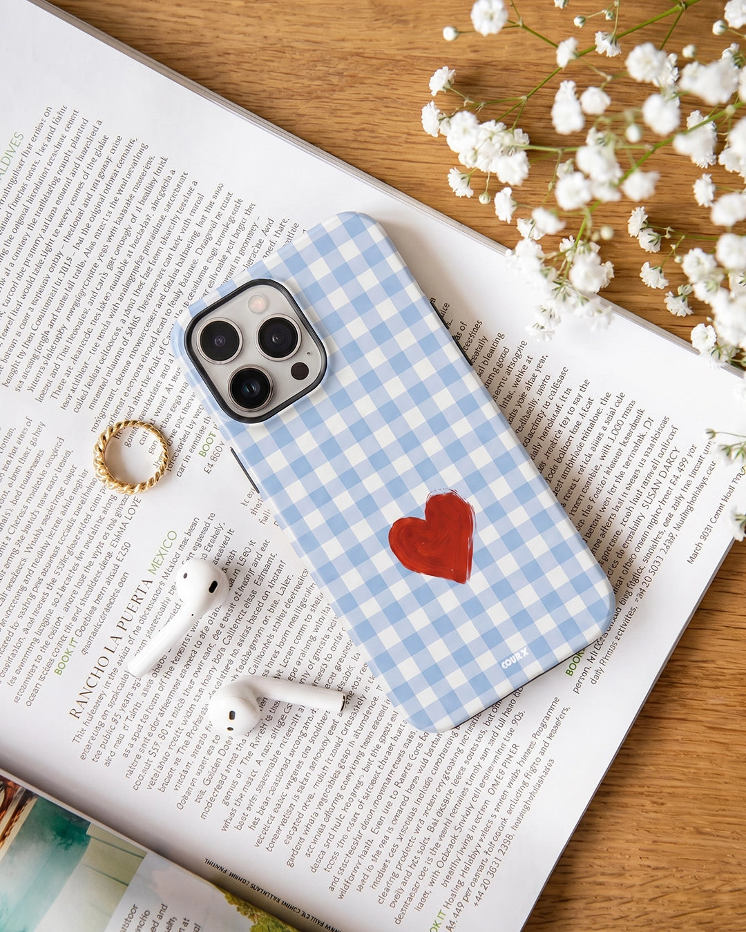 Gingham Love Case
