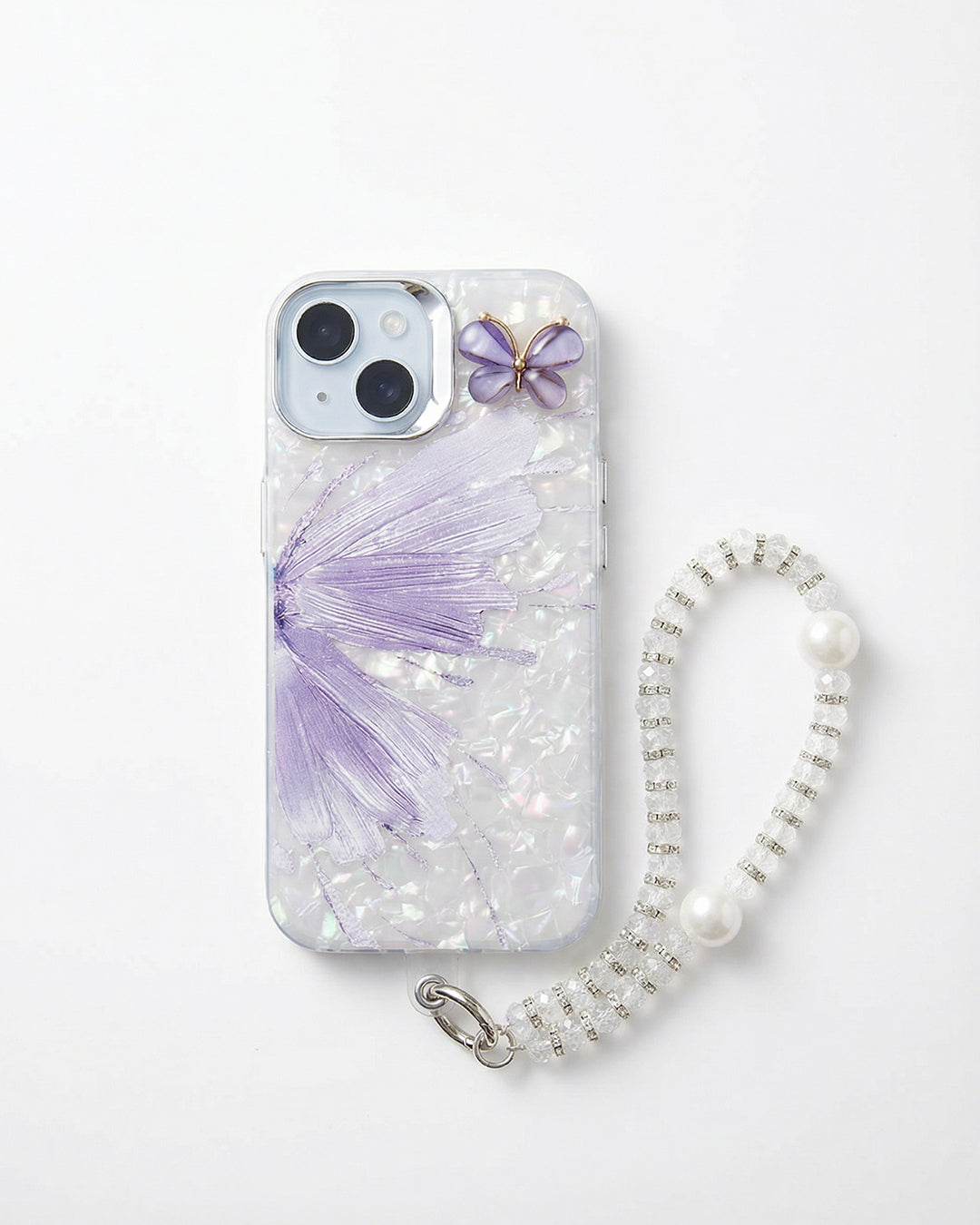 Gradient Butterfly (Purple) With Charm