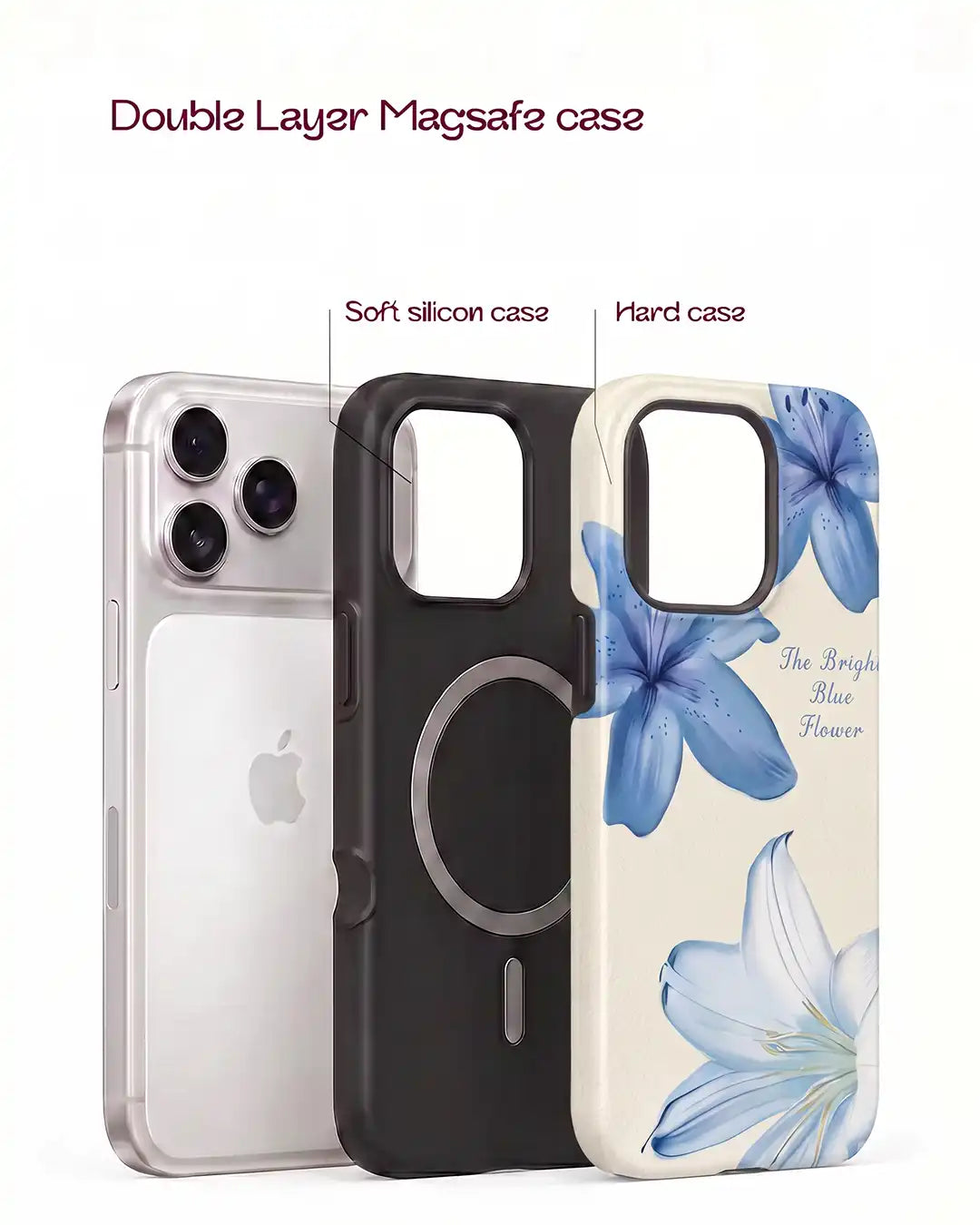 Blue Flower Case