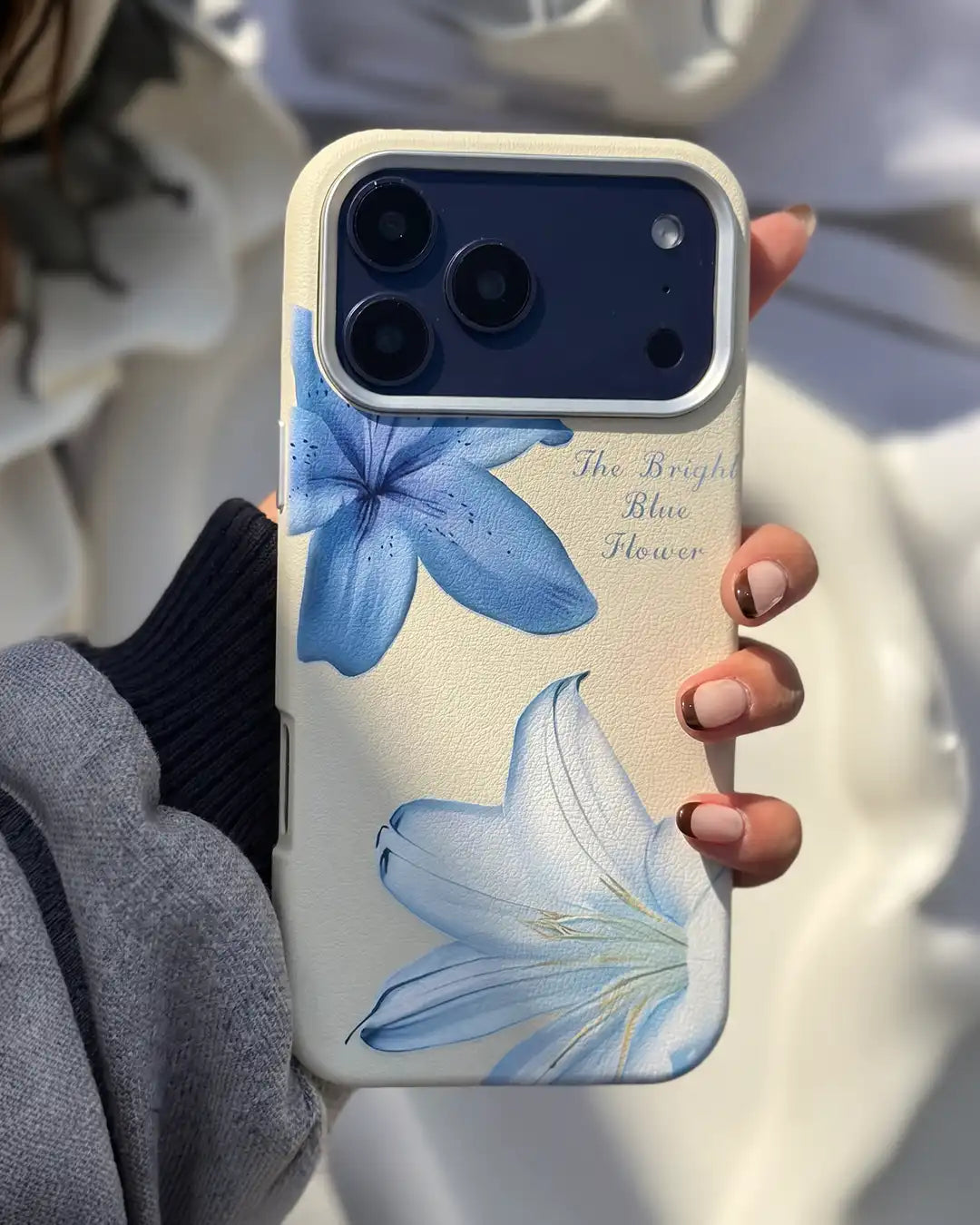 Blue Flower Case