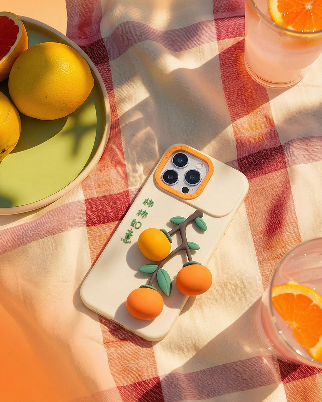 Orange fruit case
