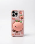 Peach Blossom Silicone Case
