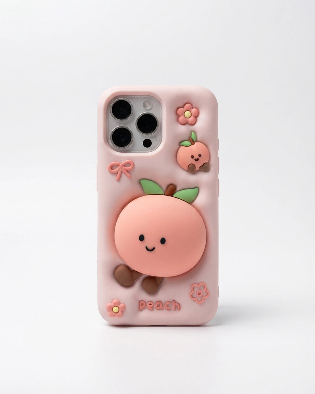 Peach Blossom Silicone Case