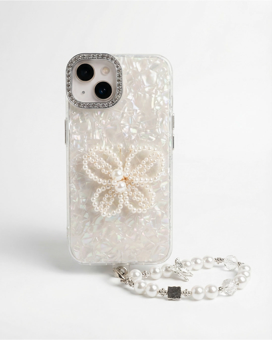 Shining Pearl Butterfly Case