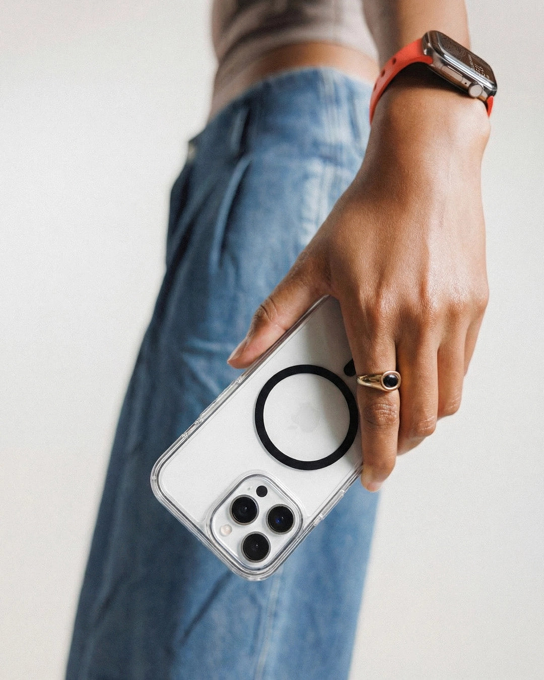 Transparent case