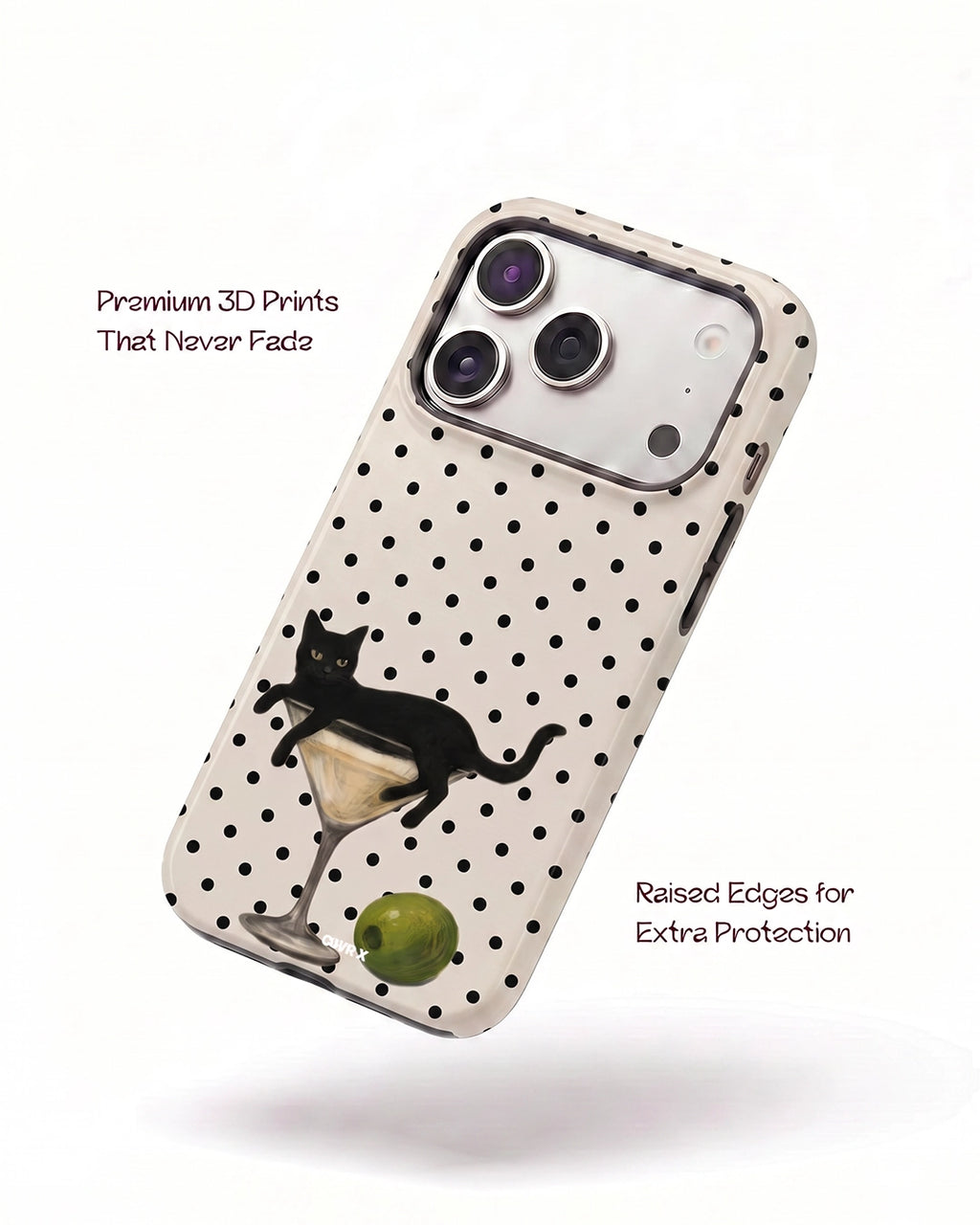 Polka Dots Cat Case