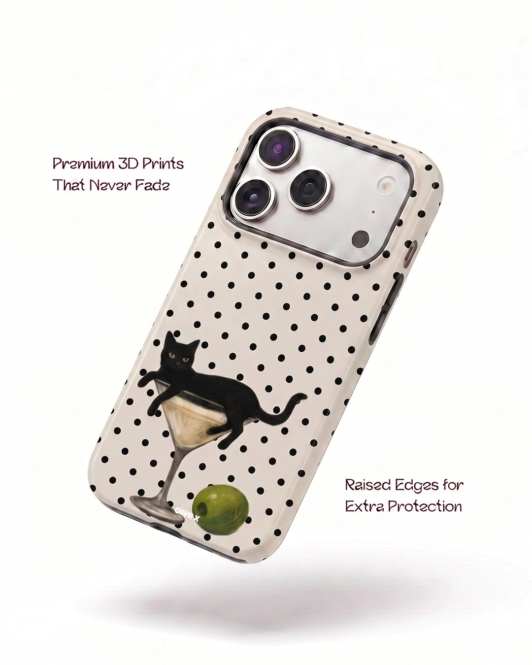 Polka Dots Cat Case
