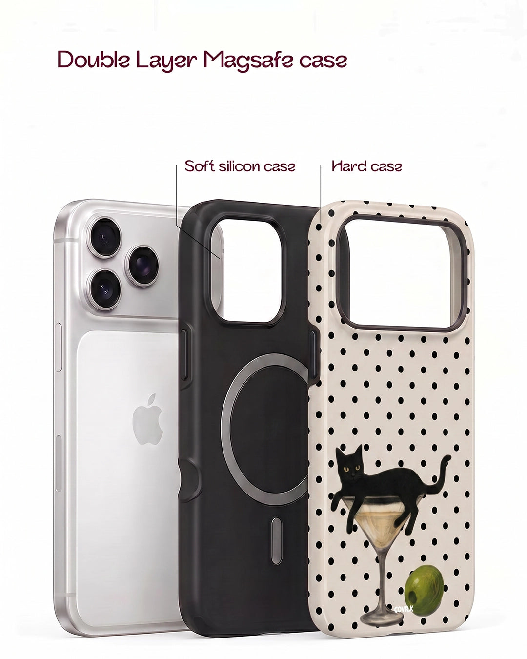 Polka Dots Cat Case