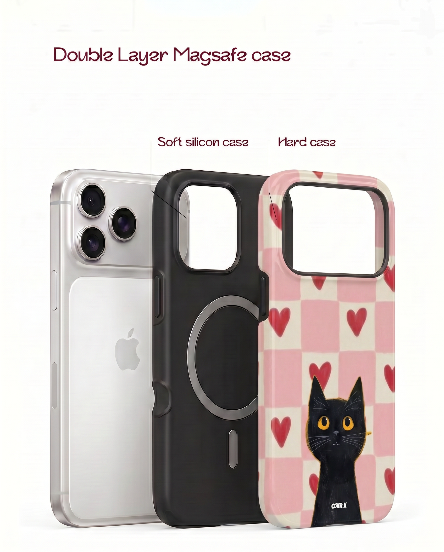 Love Meow Case 🖤💖