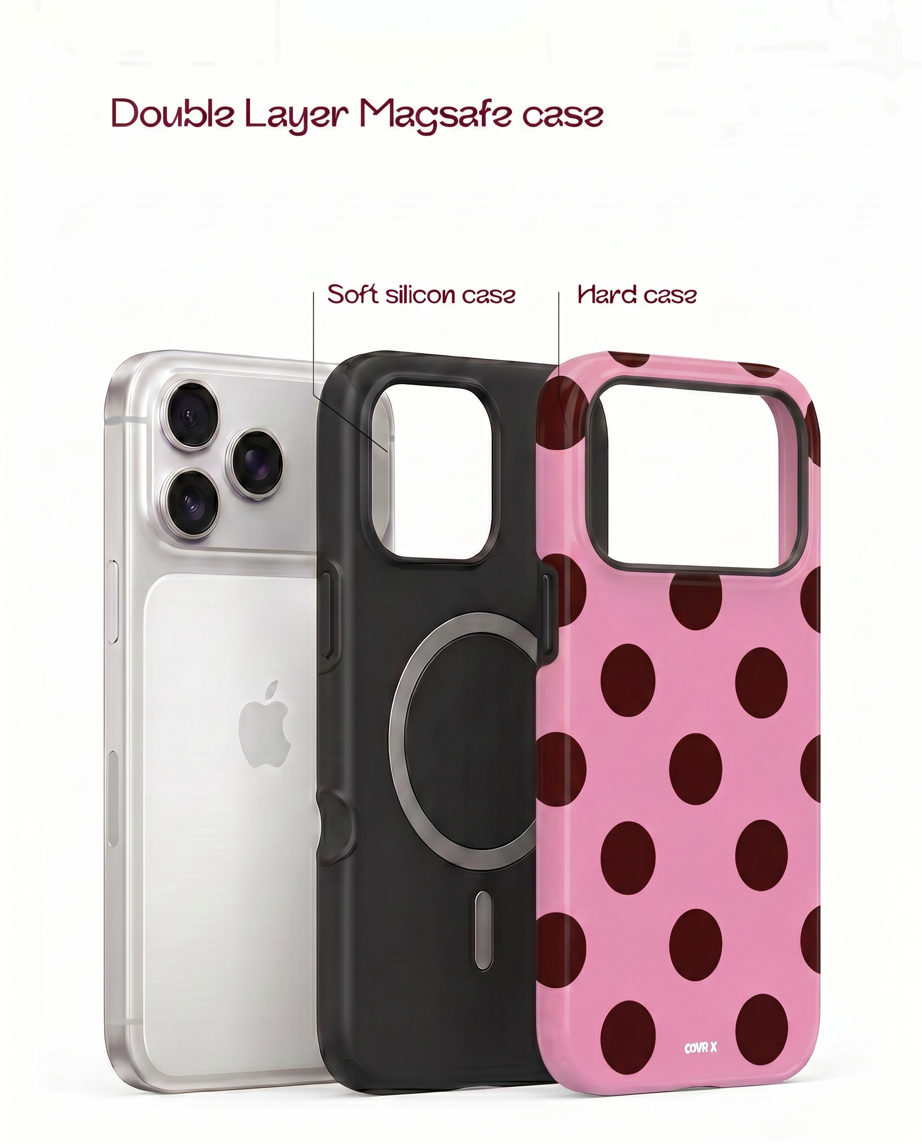 Polka Pop Case 💗🍒