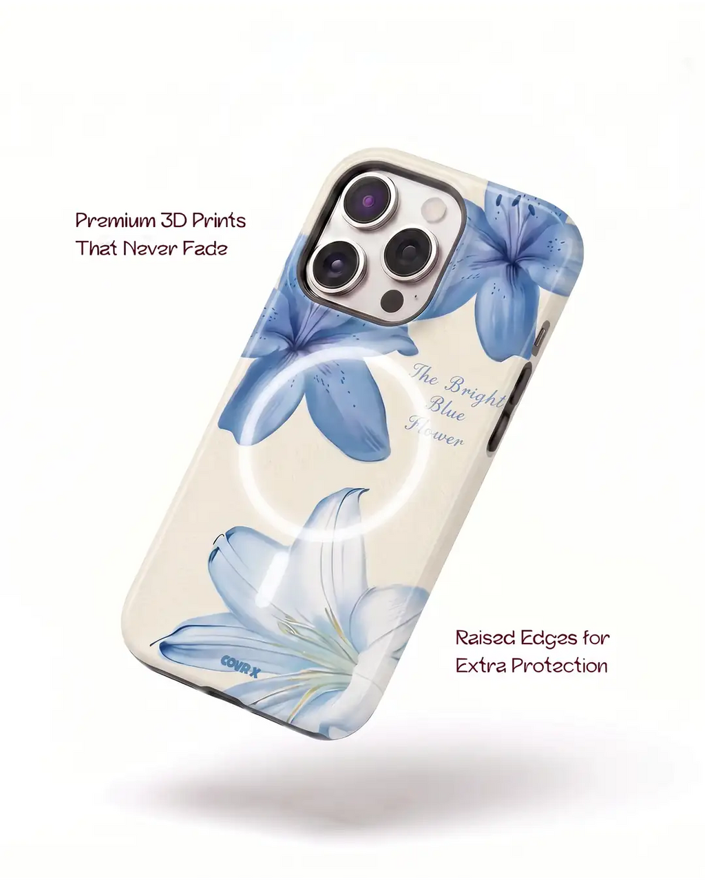 Blue Flower Case