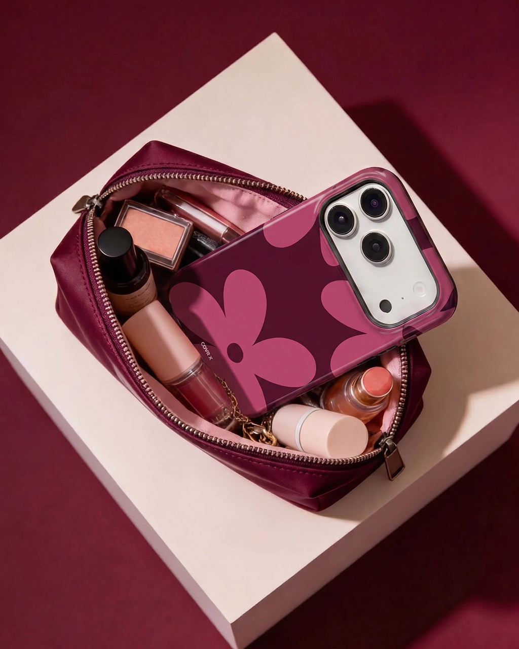 Wine Flower Case